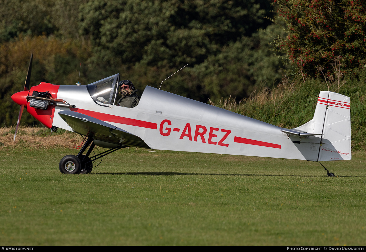 Aircraft Photo of G-AREZ | Druine D-31 Turbulent (Modified) | AirHistory.net #239287