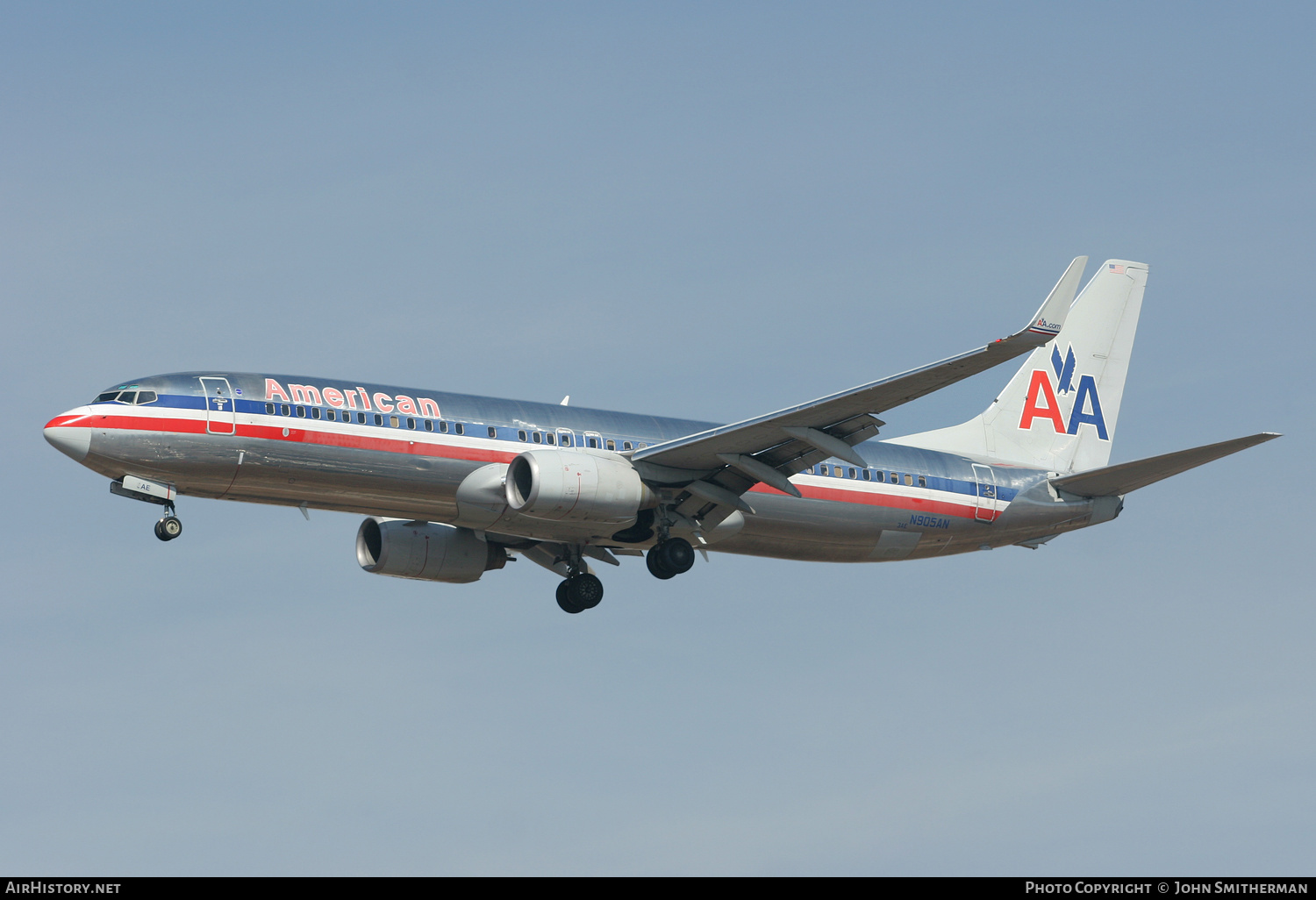 Aircraft Photo of N905AN | Boeing 737-823 | American Airlines | AirHistory.net #239288