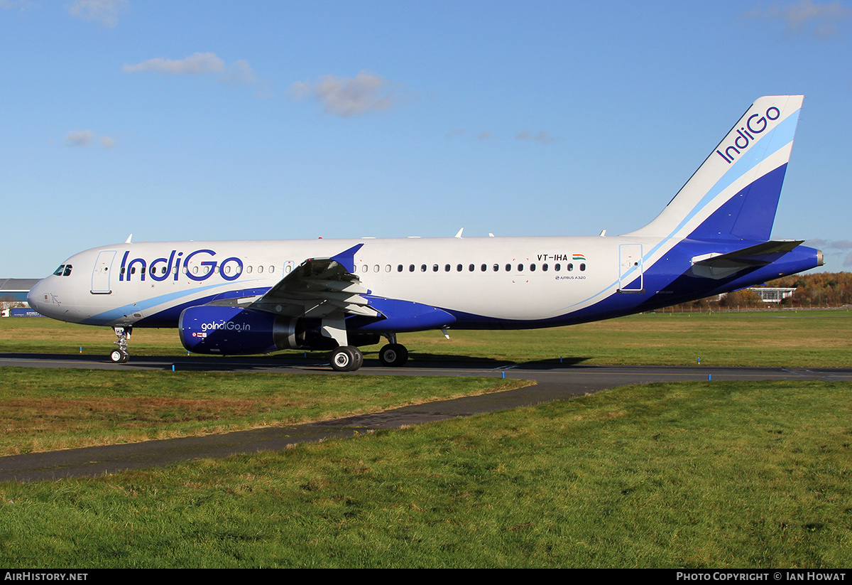 Aircraft Photo of VT-IHA | Airbus A320-232 | IndiGo | AirHistory.net #239291