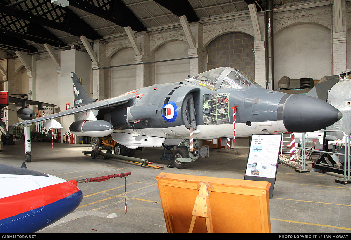 Aircraft Photo of XZ457 | British Aerospace Sea Harrier FA2 | UK - Navy | AirHistory.net #239293