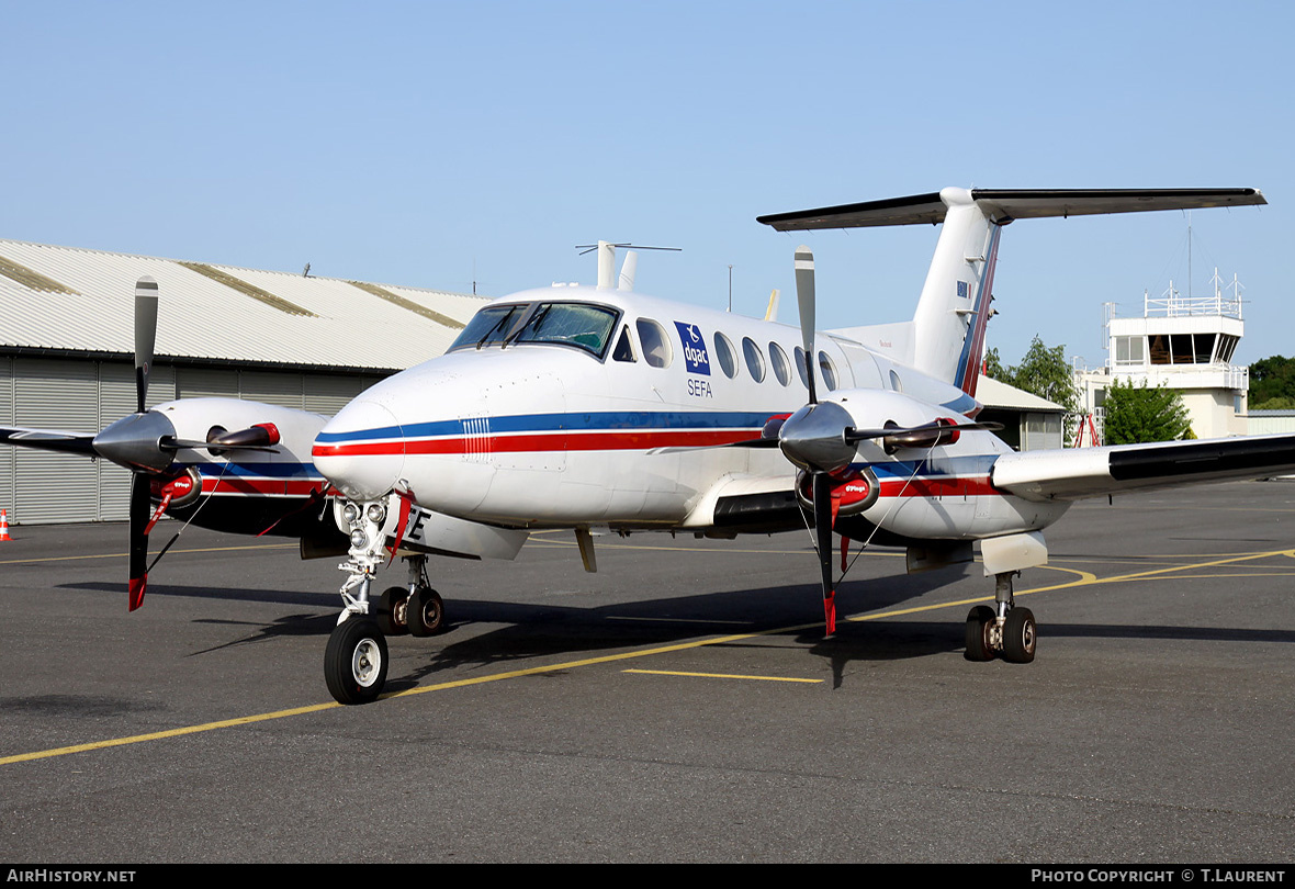 Aircraft Photo of F-GJFE | Beech B200 Super King Air | DGAC - Direction Générale de l'Aviation Civile | AirHistory.net #239317