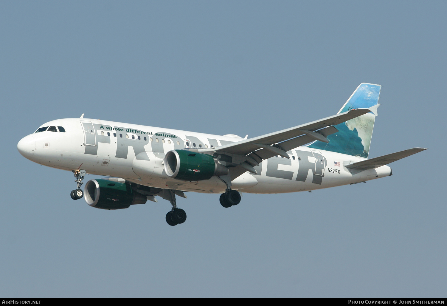 Aircraft Photo of N921FR | Airbus A319-111 | Frontier Airlines | AirHistory.net #239321