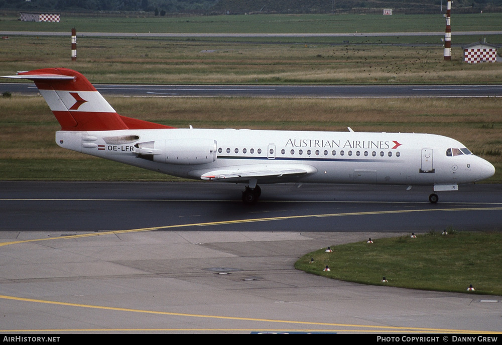 Aircraft Photo of OE-LFR | Fokker 70 (F28-0070) | Austrian Airlines | AirHistory.net #239326