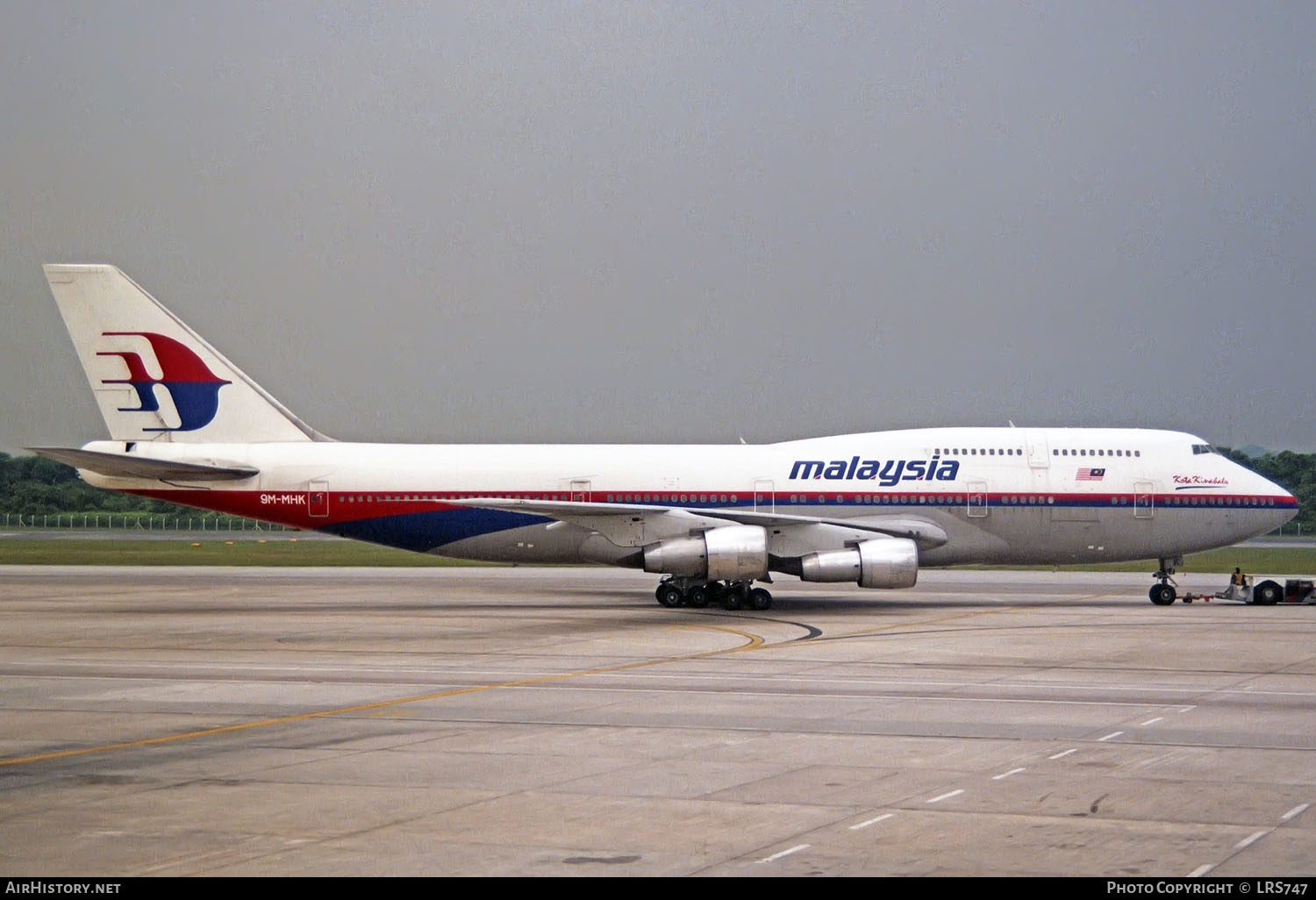 Aircraft Photo of 9M-MHK | Boeing 747-3H6M | Malaysia Airlines | AirHistory.net #239338