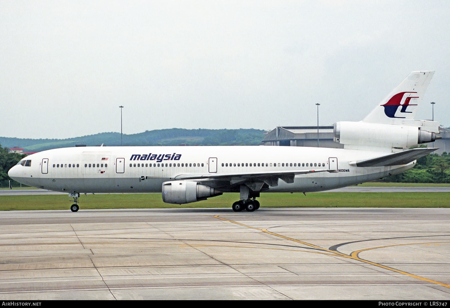 Aircraft Photo of N106WA | McDonnell Douglas DC-10-30CF | Malaysia Airlines | AirHistory.net #239341