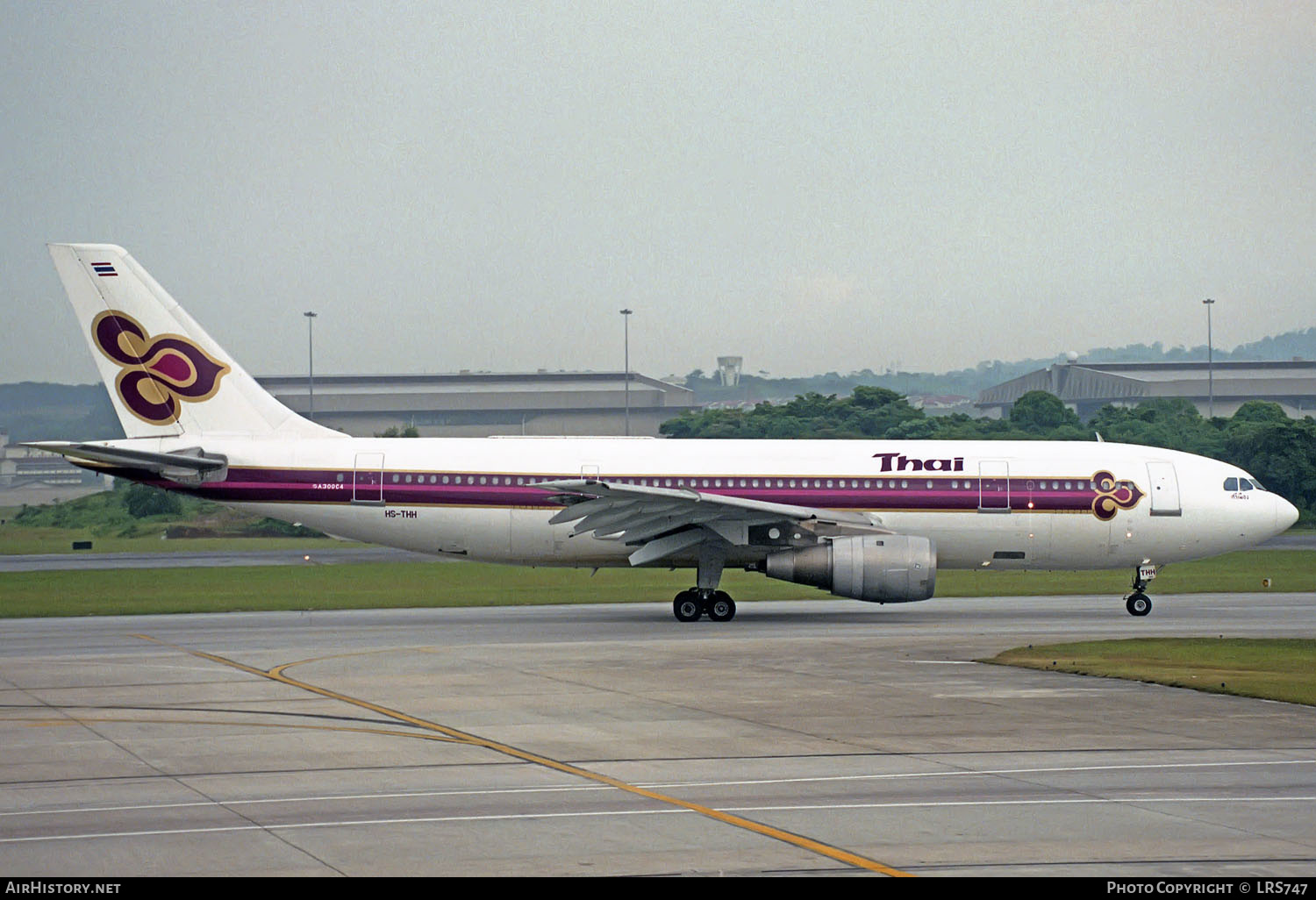 Aircraft Photo of HS-THH | Airbus A300B4-2C | Thai Airways International | AirHistory.net #239343