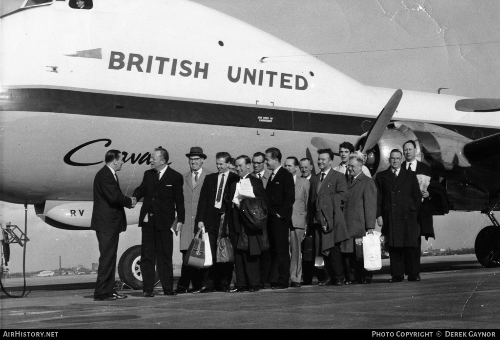 Aircraft Photo of G-ATRV | Aviation Traders ATL-98 Carvair | British United Air Ferries | AirHistory.net #239363