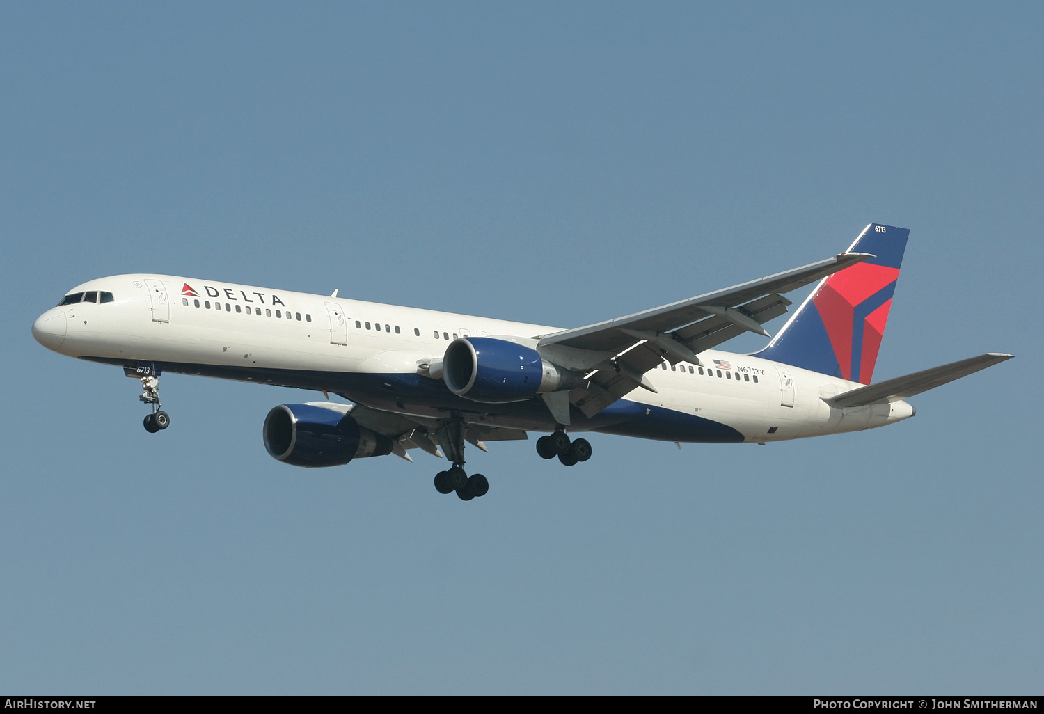 Aircraft Photo of N6713Y | Boeing 757-232 | Delta Air Lines | AirHistory.net #239365