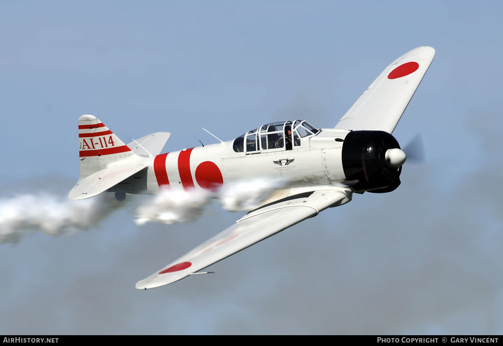 Aircraft Photo of N15797 / AI-114 | North American T-6 / A6M Zero (mod) | Commemorative Air Force | Japan - Air Force | AirHistory.net #239387