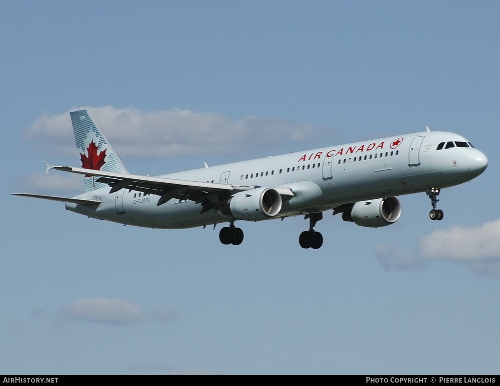 Aircraft Photo of C-GJWN | Airbus A321-211 | Air Canada | AirHistory.net #239399