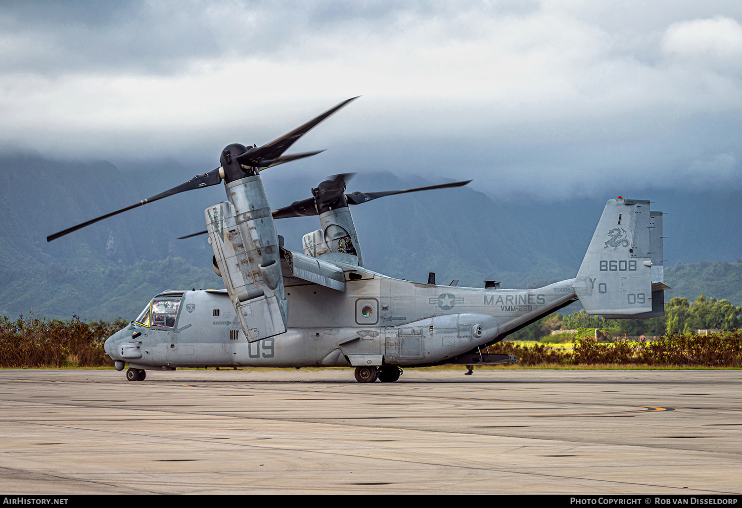 Aircraft Photo of 168608 | Bell-Boeing MV-22B Osprey | USA - Marines | AirHistory.net #239424