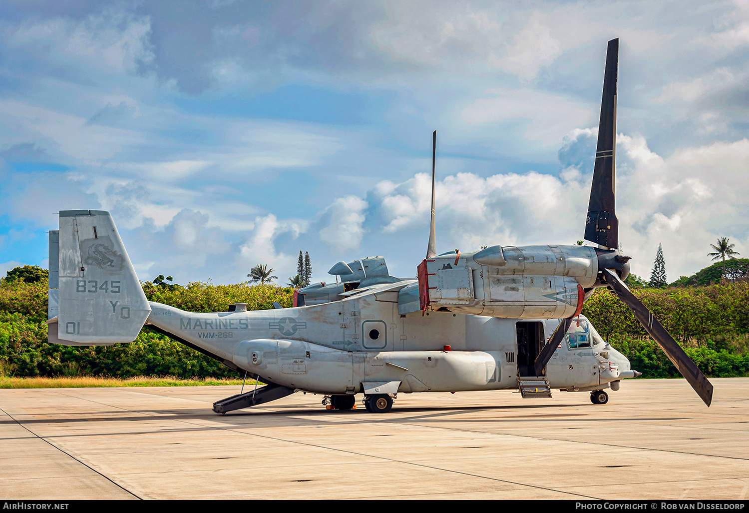 Aircraft Photo of 168345 | Bell-Boeing MV-22B Osprey | USA - Marines | AirHistory.net #239426