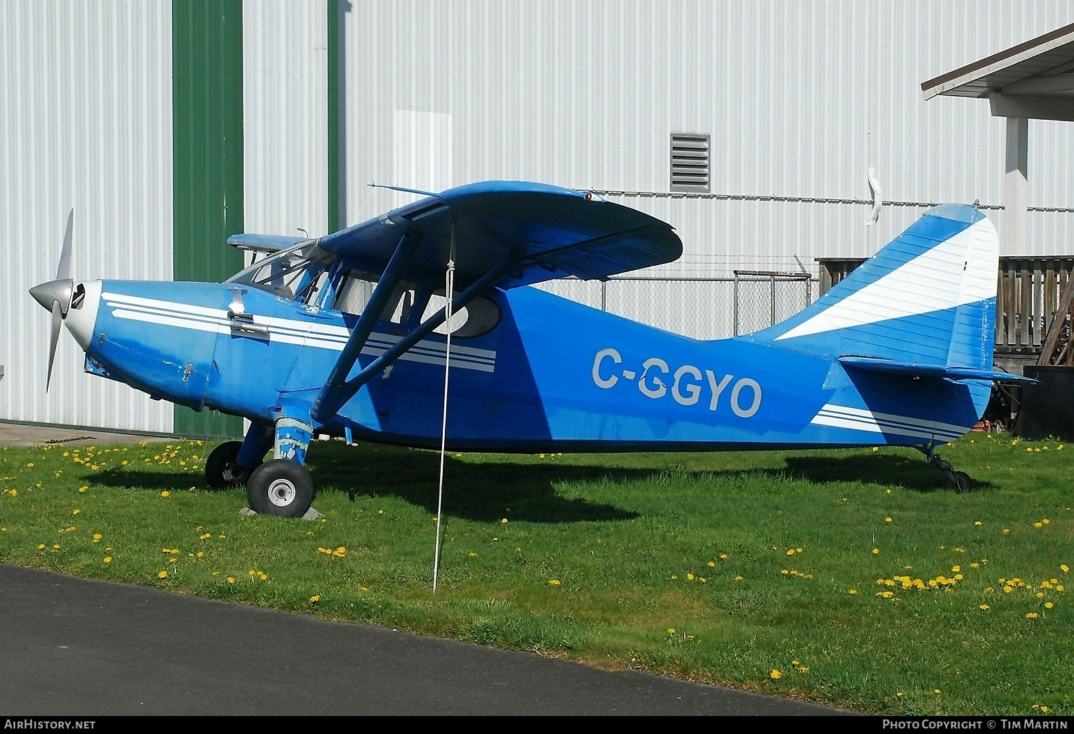 Aircraft Photo of C-GGYO | Stinson 108-3 | AirHistory.net #239429