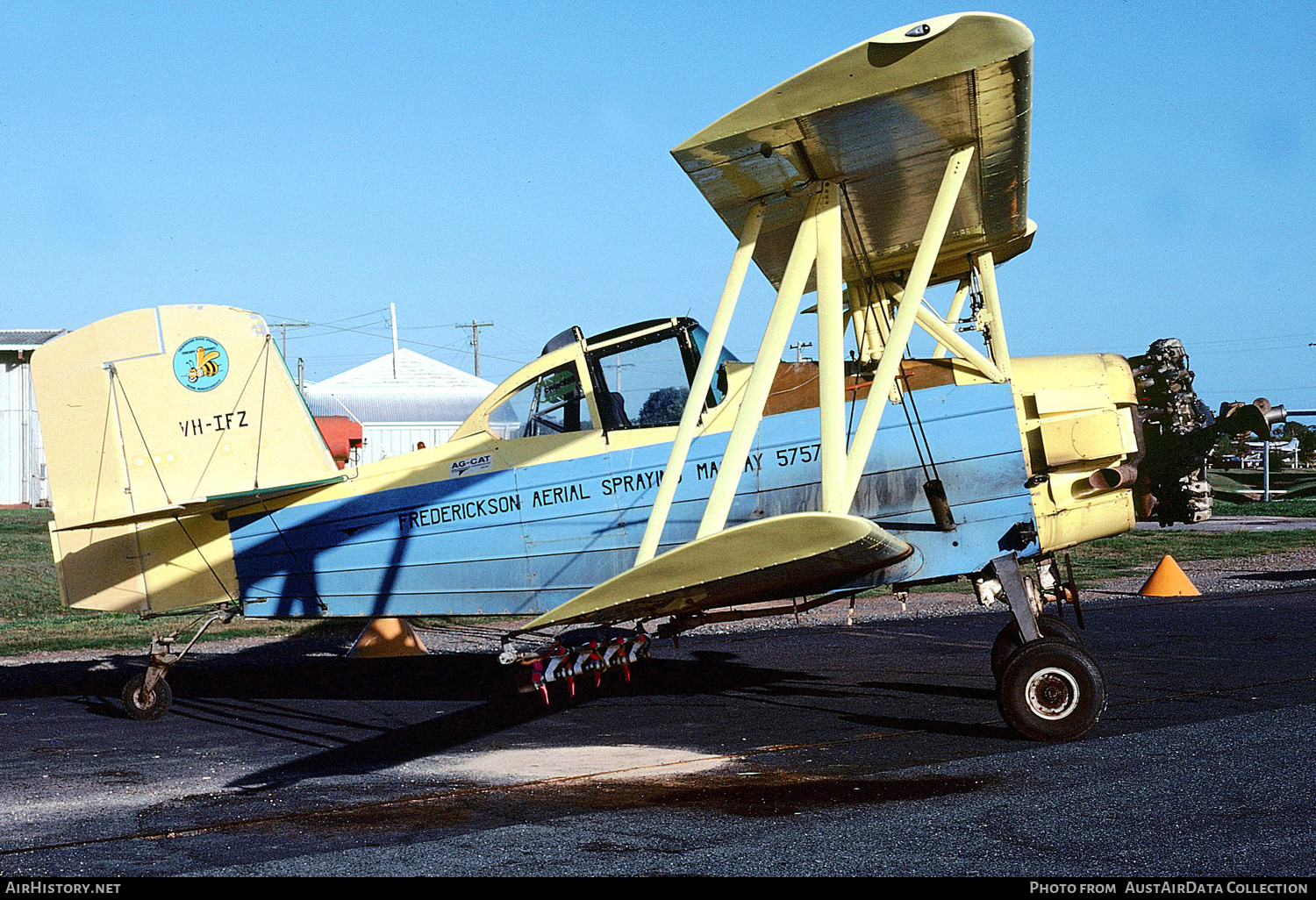 Aircraft Photo of VH-IFZ | Grumman G-164B Super Ag-Cat B | Frederickson Aerial Spraying | AirHistory.net #239441