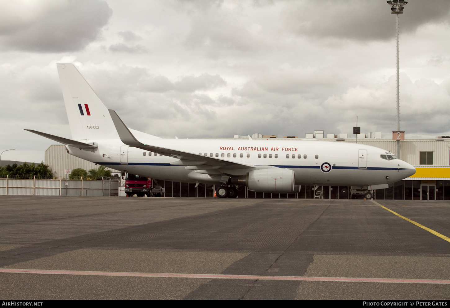 Aircraft Photo of A36-002 | Boeing 737-7DF BBJ | Australia - Air Force | AirHistory.net #239444