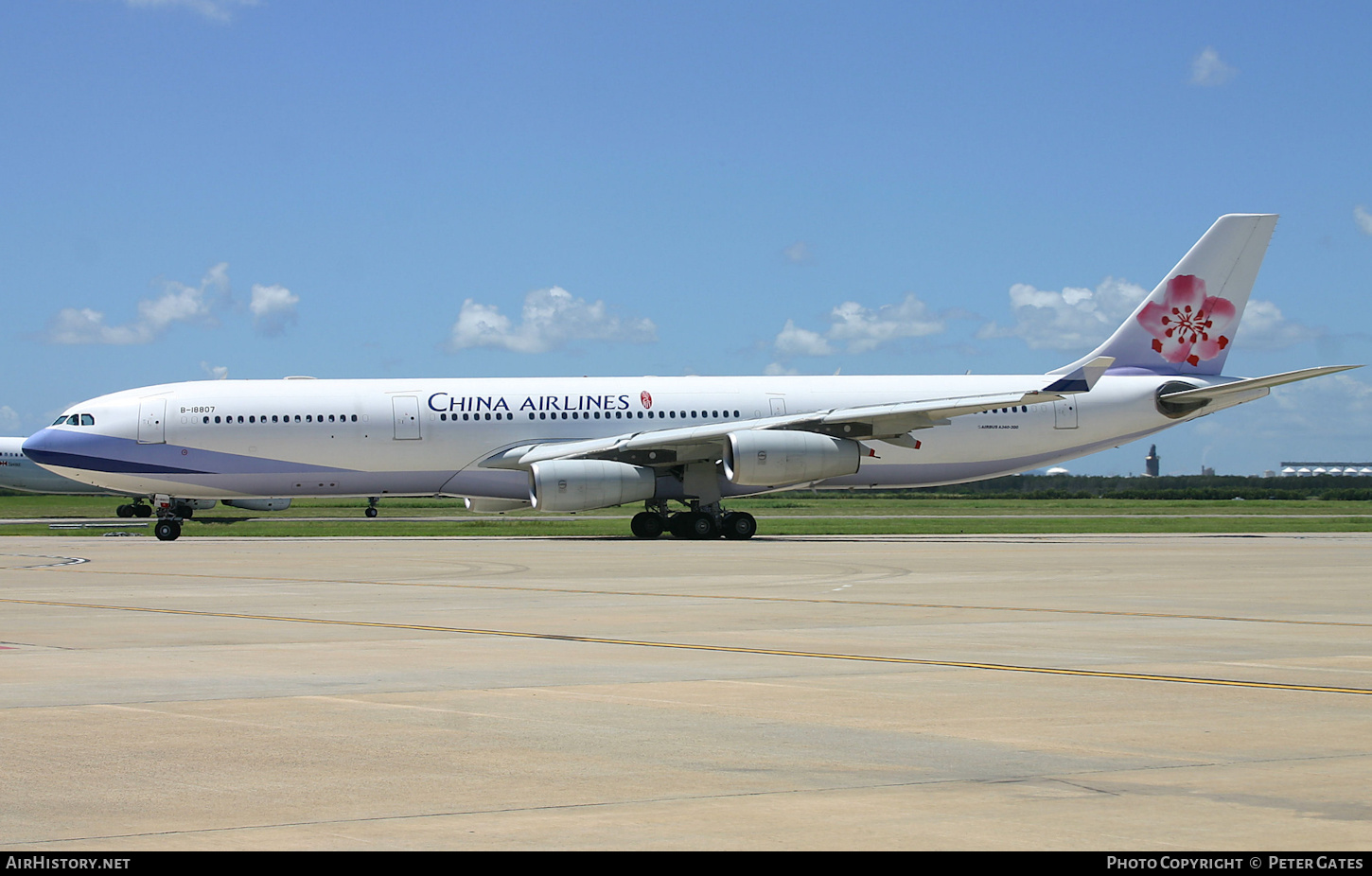 Aircraft Photo of B-18807 | Airbus A340-313X | China Airlines | AirHistory.net #239446