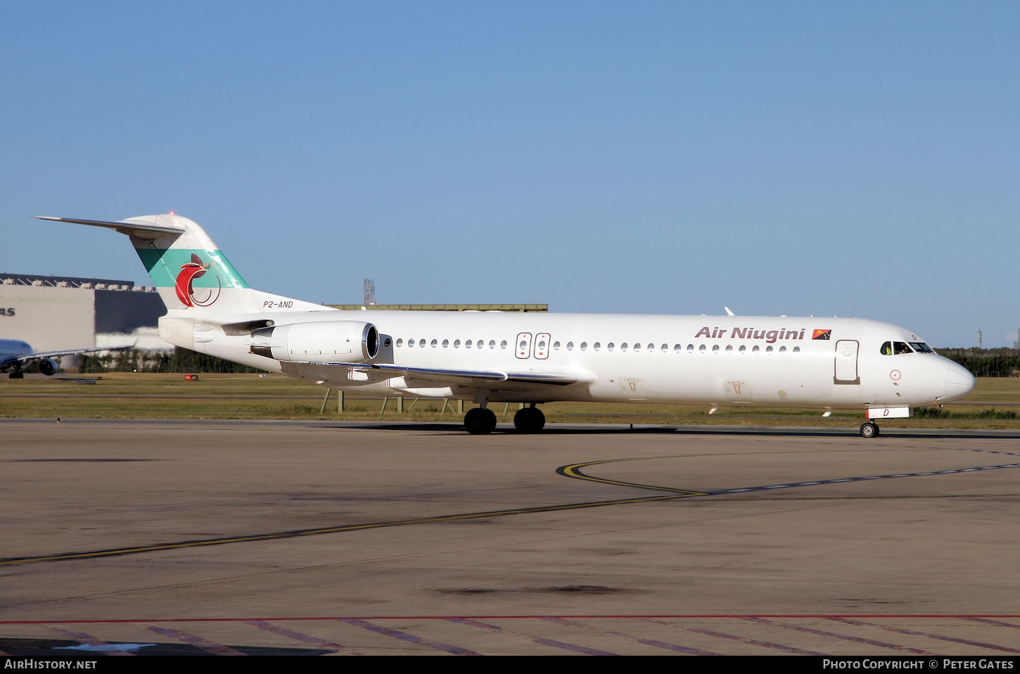Aircraft Photo of P2-AND | Fokker 100 (F28-0100) | Air Niugini | AirHistory.net #239452