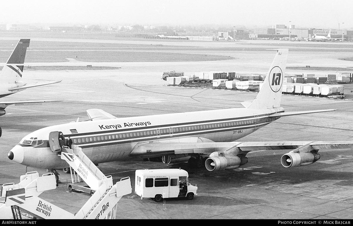 Aircraft Photo of 5Y-BBJ | Boeing 707-351B | Kenya Airways | AirHistory.net #239455