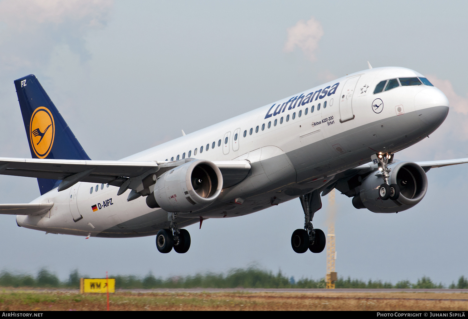 Aircraft Photo of D-AIPZ | Airbus A320-211 | Lufthansa | AirHistory.net #239475