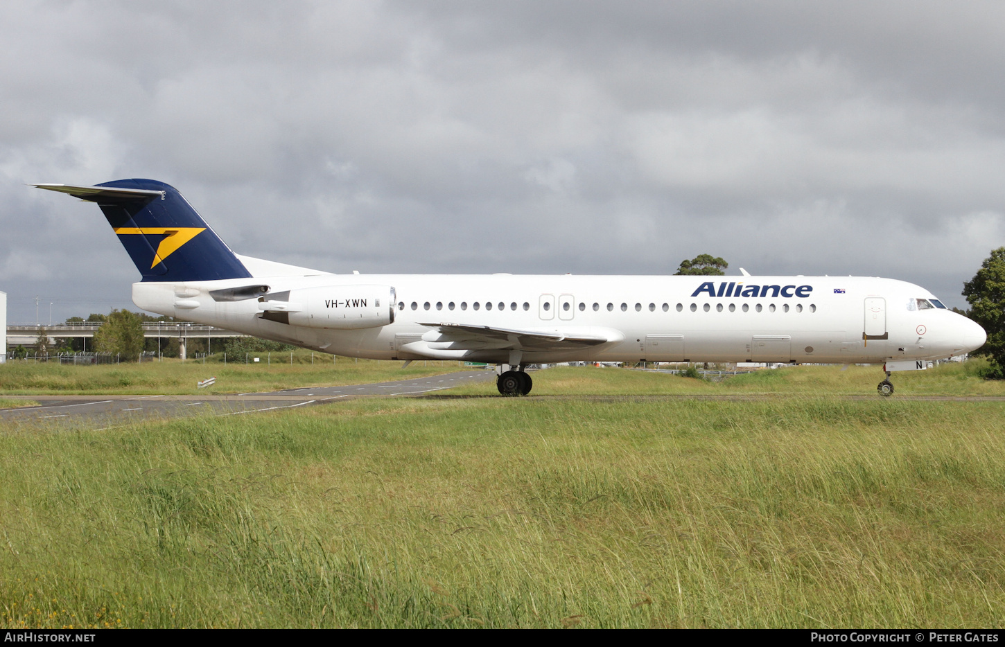 Aircraft Photo of VH-XWN | Fokker 100 (F28-0100) | Alliance Airlines | AirHistory.net #239476