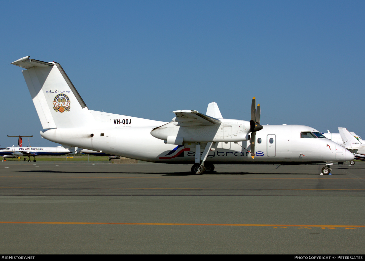 Aircraft Photo of VH-QQJ | De Havilland Canada DHC-8-102 Dash 8 | Skytrans Airlines | AirHistory.net #239483