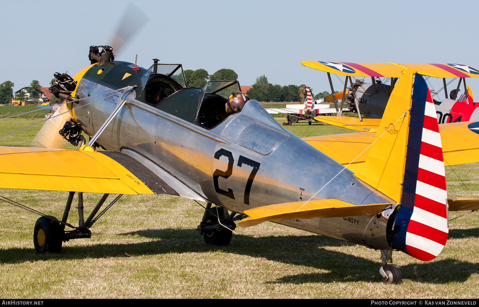 Aircraft Photo of G-AGYY | Ryan PT-22 Recruit (ST3KR) | USA - Air Force | AirHistory.net #239502