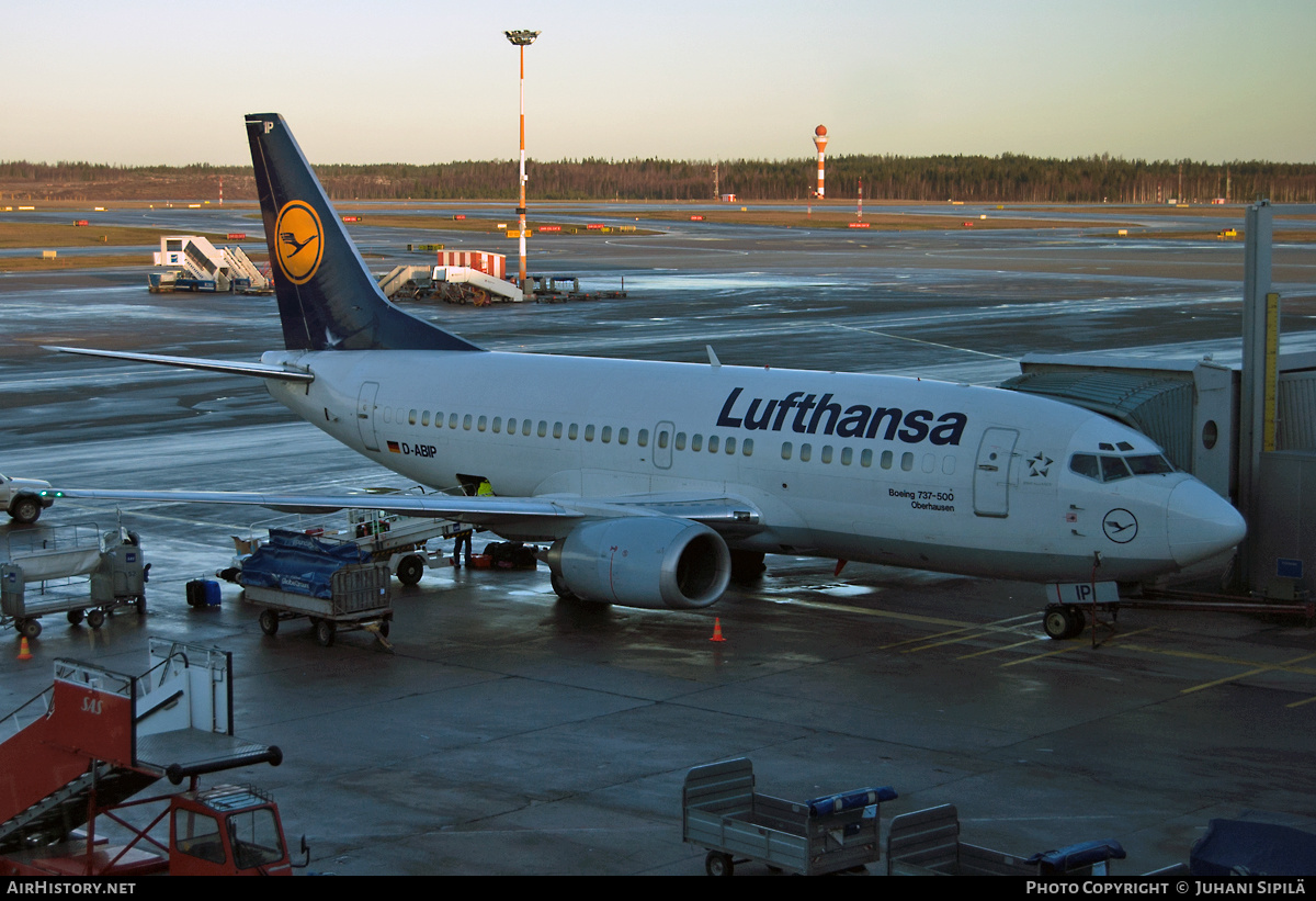 Aircraft Photo of D-ABIP | Boeing 737-530 | Lufthansa | AirHistory.net #239513