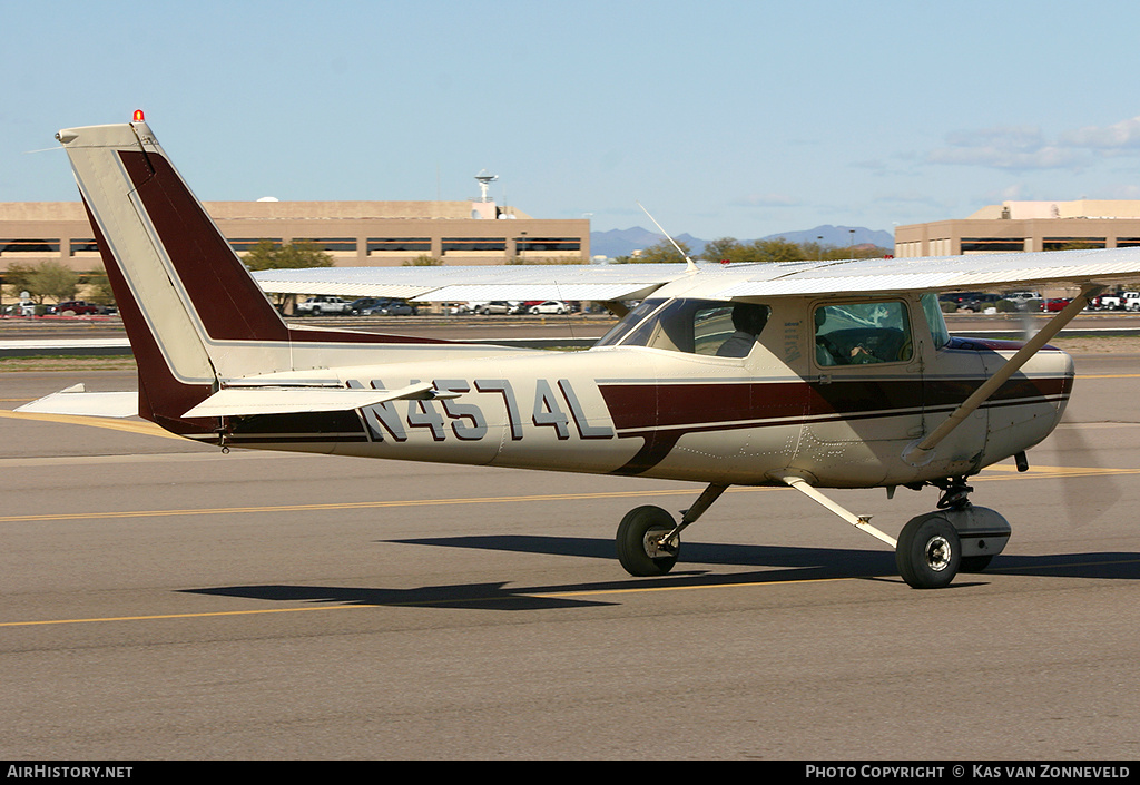Aircraft Photo of N4574L | Cessna 152 | AirHistory.net #239516