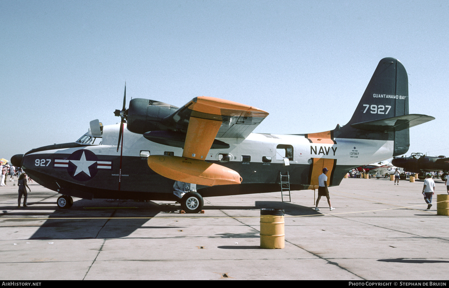 Aircraft Photo of N9722B / 137927 | Grumman HU-16C Albatross | USA - Navy | AirHistory.net #239523