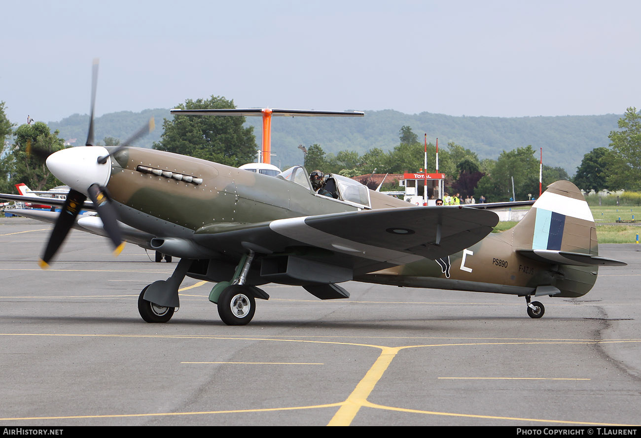 Aircraft Photo of F-AZJS / PS890 | Supermarine 389 Spitfire PR19 | UK - Air Force | AirHistory.net #239533