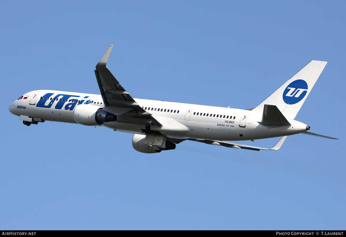 Aircraft Photo of VQ-BKF | Boeing 757-2Q8 | UTair | AirHistory.net #239534