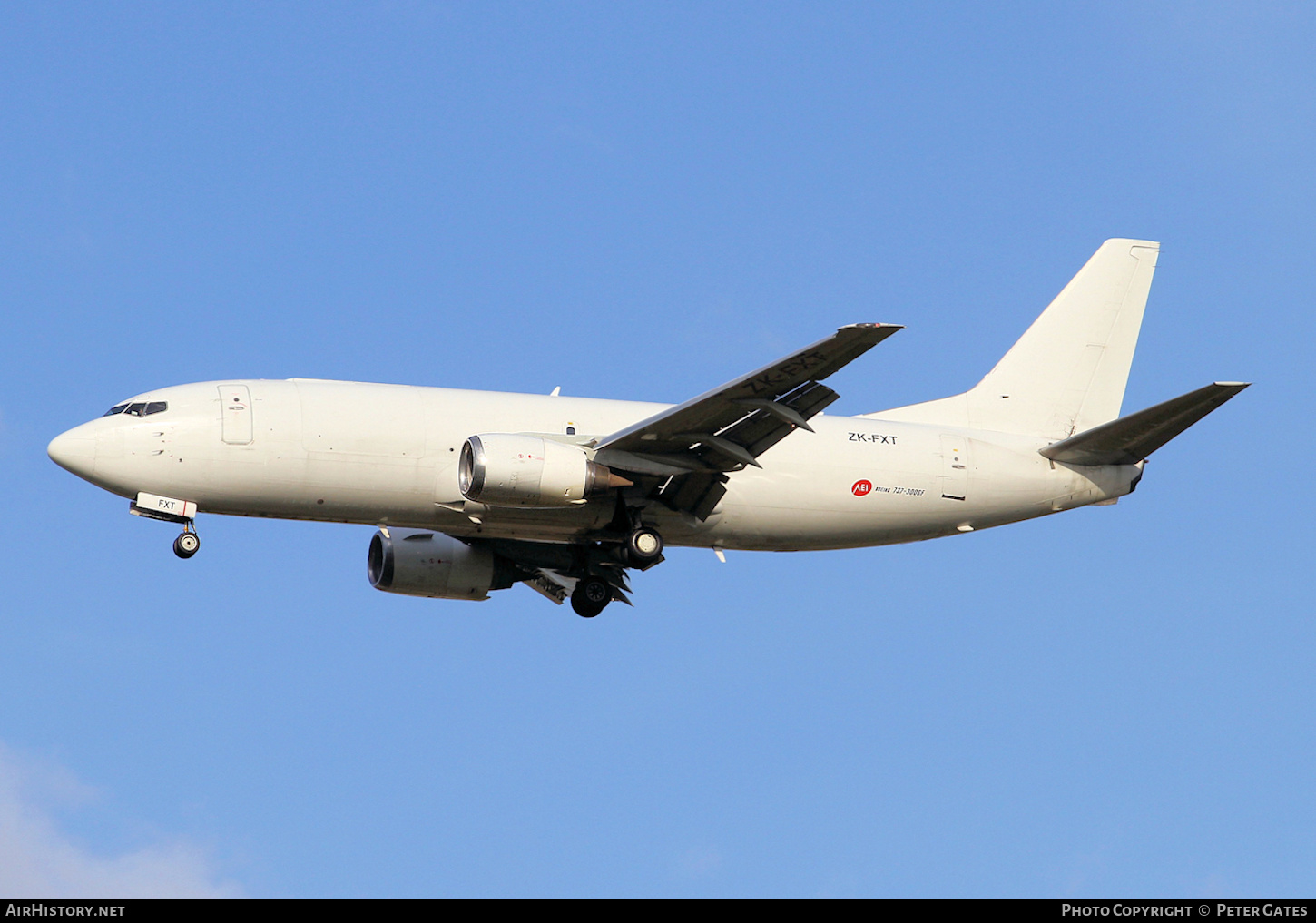 Aircraft Photo of ZK-FXT | Boeing 737-3B7(SF) | AirHistory.net #239535