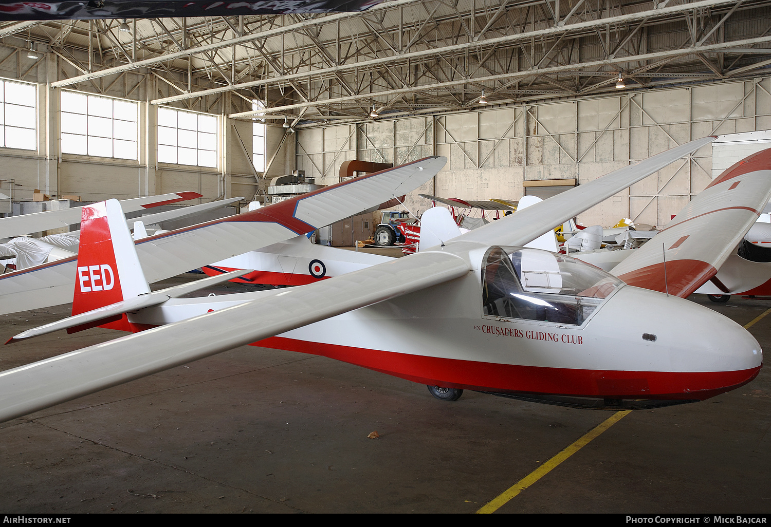 Aircraft Photo of BGA2619 | Schleicher K-8B | Crusaders Gliding Club | AirHistory.net #239539