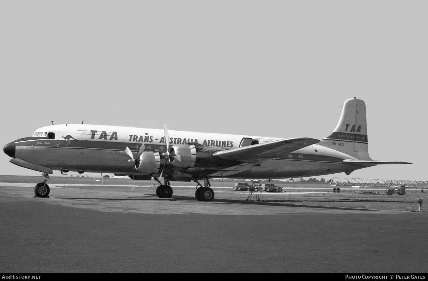 Aircraft Photo of VH-TAD | Douglas DC-6A | Trans-Australia Airlines - TAA | AirHistory.net #239541