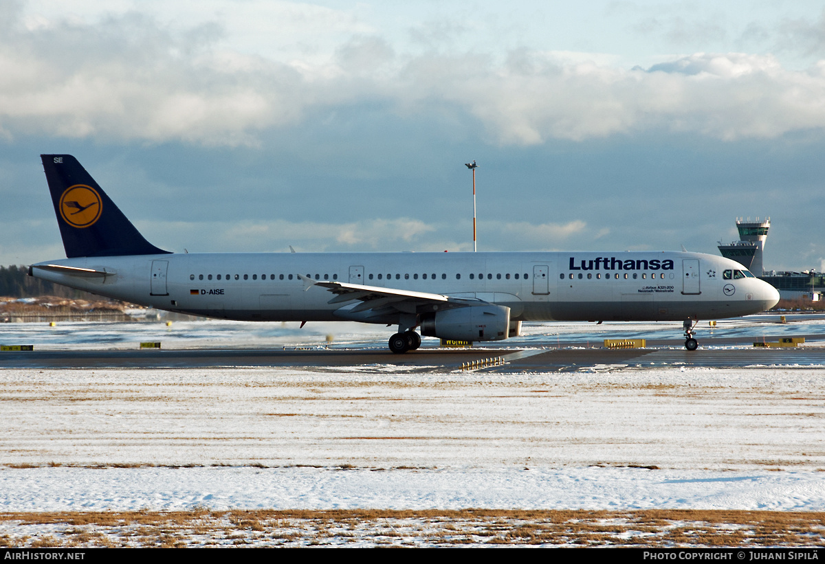 Aircraft Photo of D-AISE | Airbus A321-231 | Lufthansa | AirHistory.net #239555