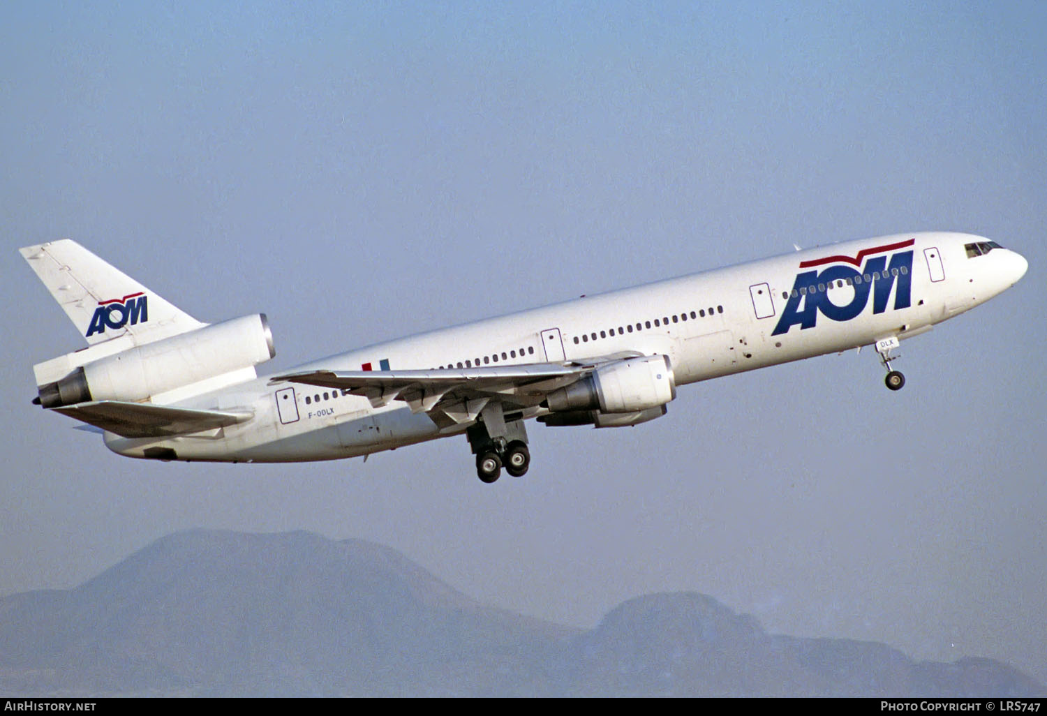 Aircraft Photo of F-ODLX | McDonnell Douglas DC-10-30 | AOM French Airlines | AirHistory.net #239585