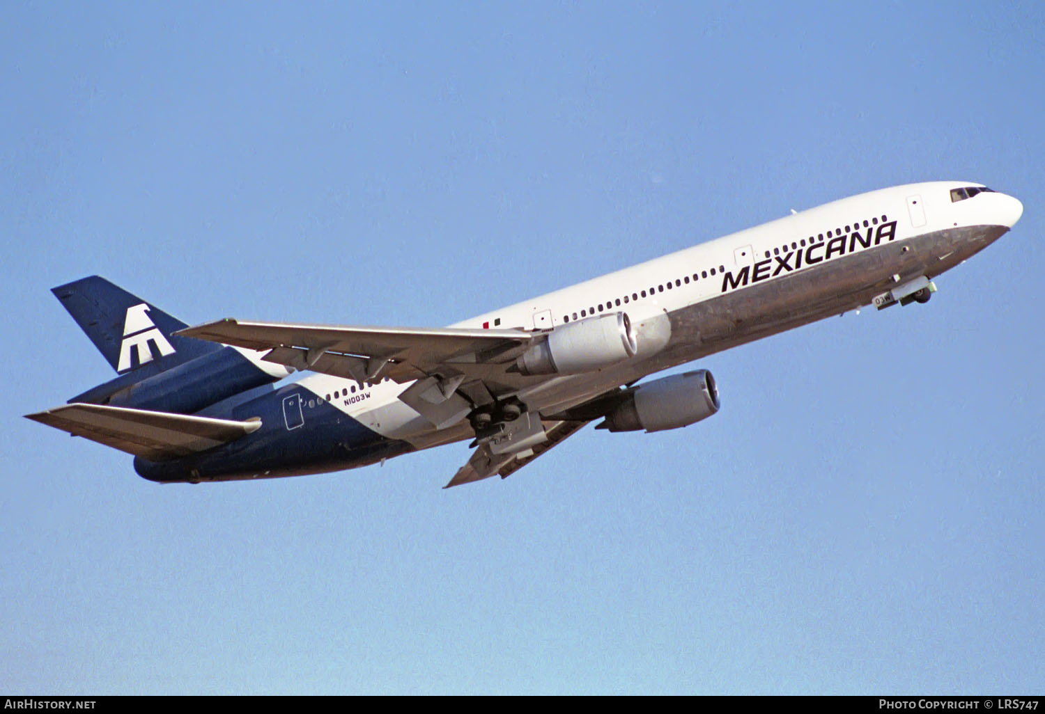 Aircraft Photo of N1003W | McDonnell Douglas DC-10-15 | Mexicana | AirHistory.net #239594