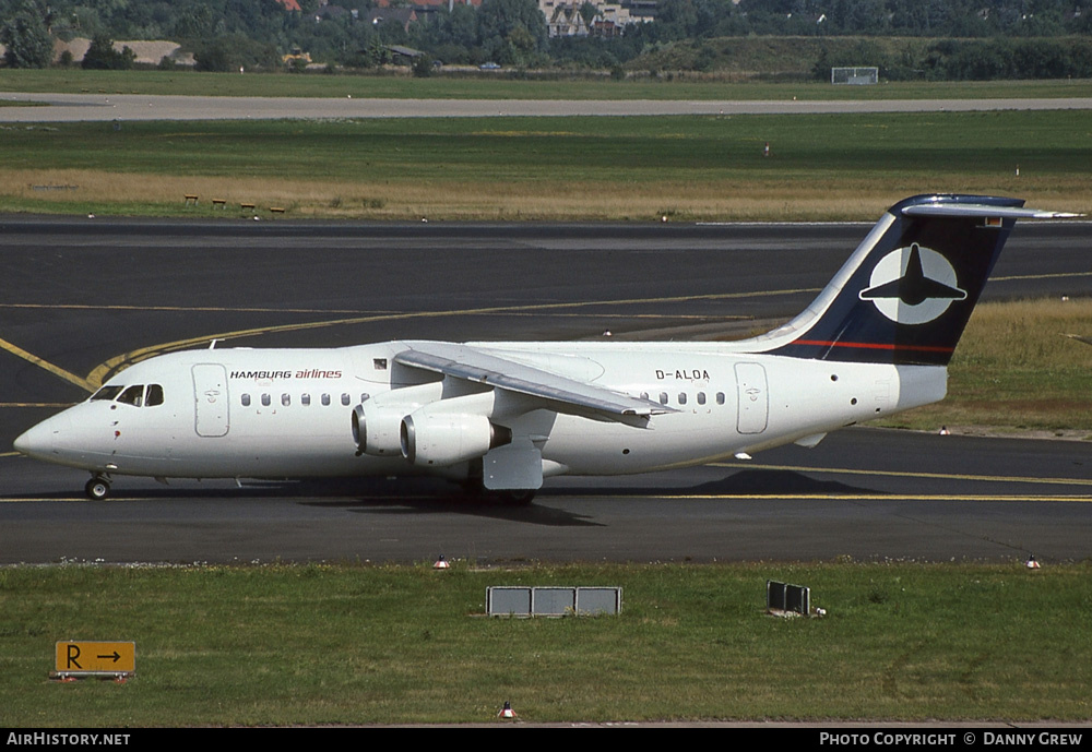 Aircraft Photo of D-ALOA | British Aerospace BAe-146-200 | Hamburg Airlines | AirHistory.net #239612