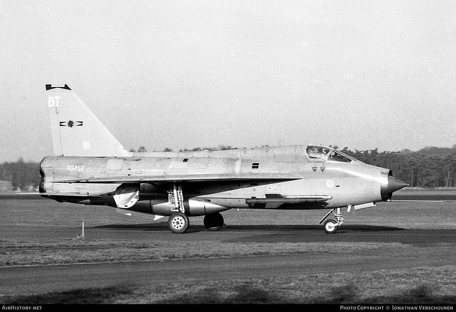 Aircraft Photo of XS452 | English Electric Lightning T5 | UK - Air Force | AirHistory.net #239619