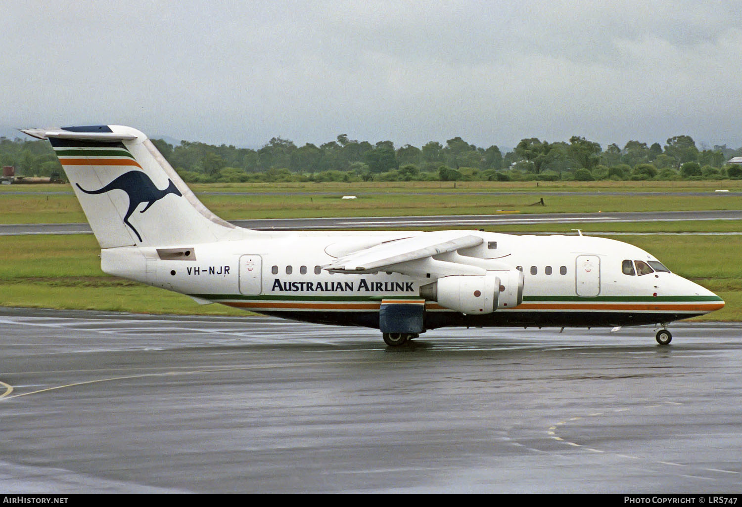 Aircraft Photo of VH-NJR | British Aerospace BAe-146-100 | Australian Airlink | AirHistory.net #239632