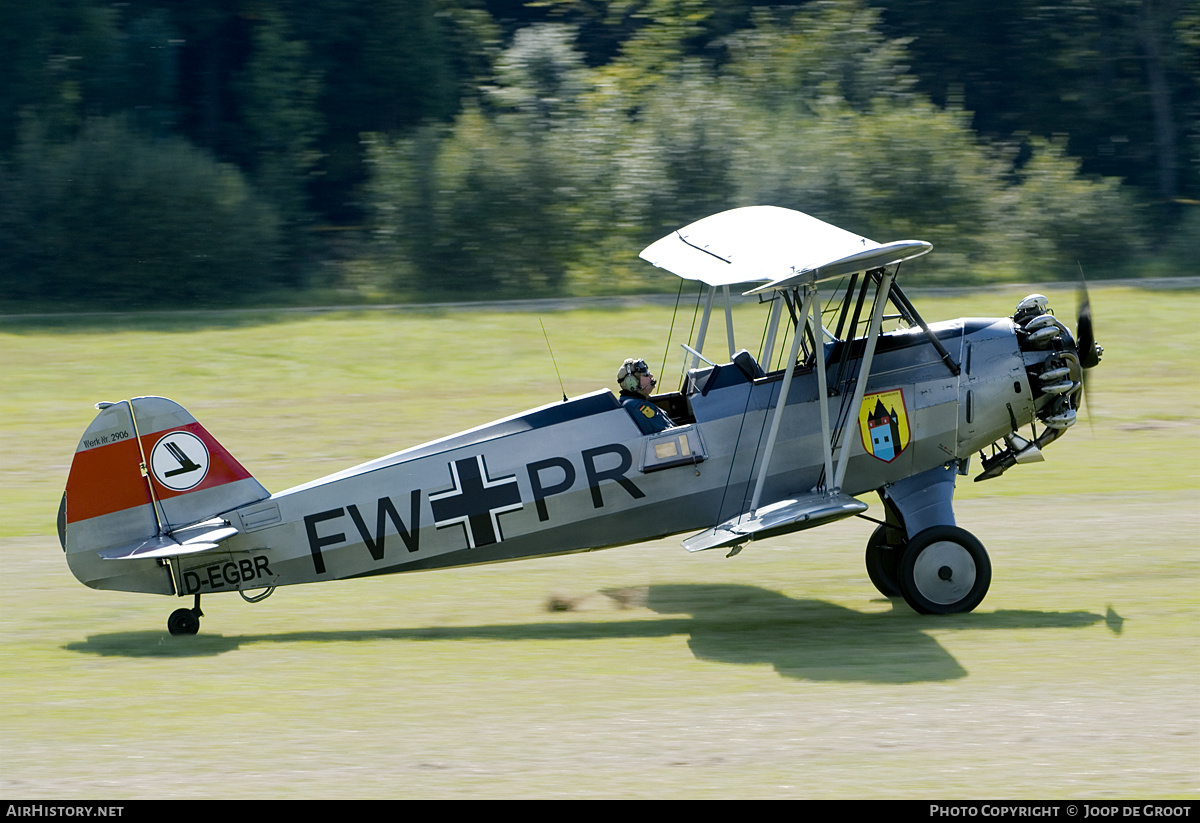 Aircraft Photo of D-EGBR | Focke-Wulf Fw-44J Stieglitz | Germany - Air Force | AirHistory.net #239639