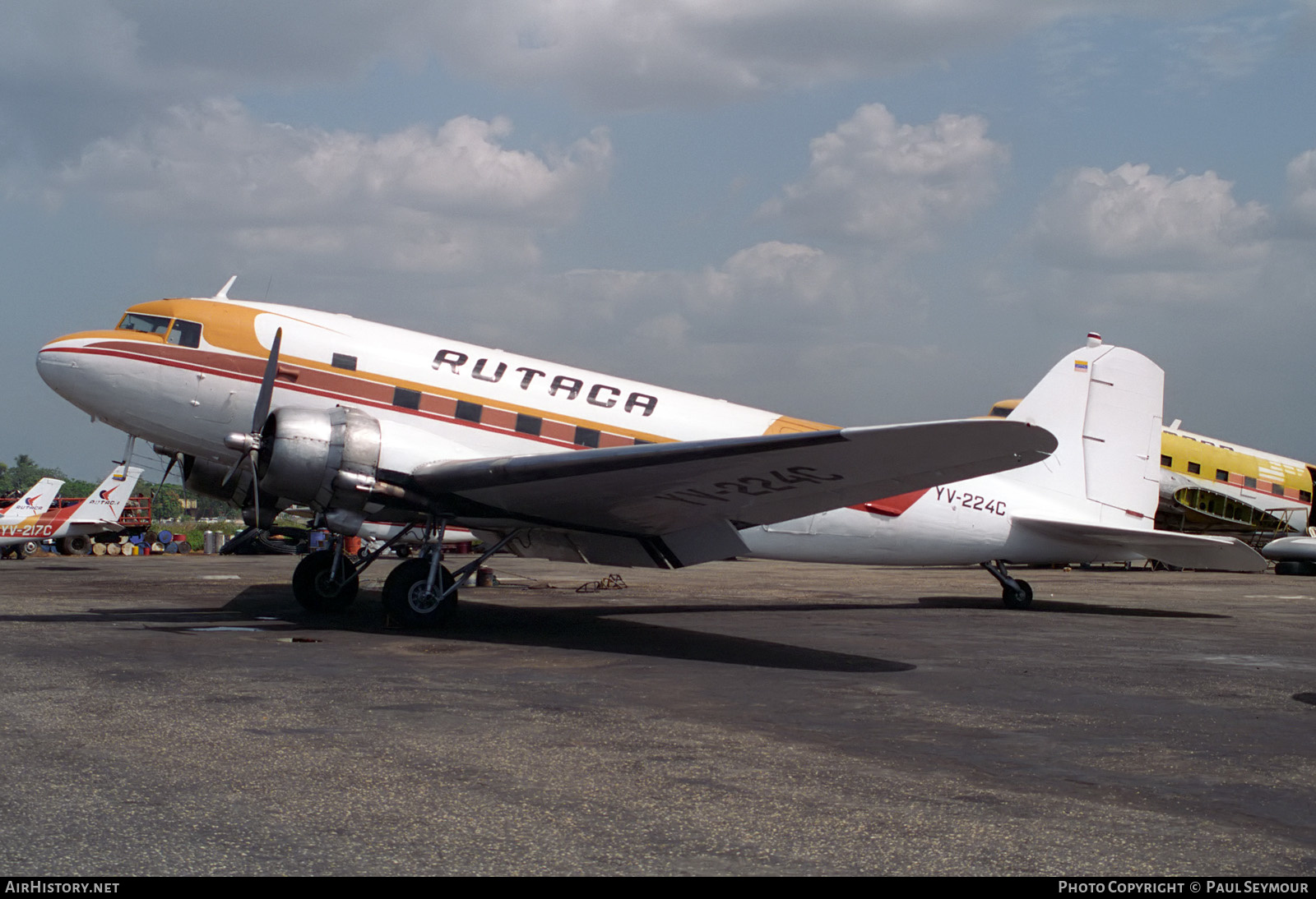 Aircraft Photo of YV-224C | Douglas C-47A Skytrain | Rutaca | AirHistory.net #239651
