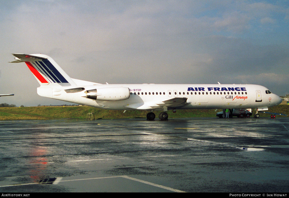 Aircraft Photo of G-BYDP | Fokker 100 (F28-0100) | Air France | AirHistory.net #239652