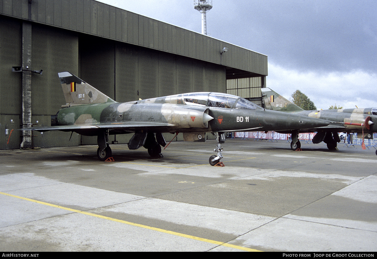 Aircraft Photo of BD11 | Dassault Mirage 5BD | Belgium - Air Force | AirHistory.net #239664