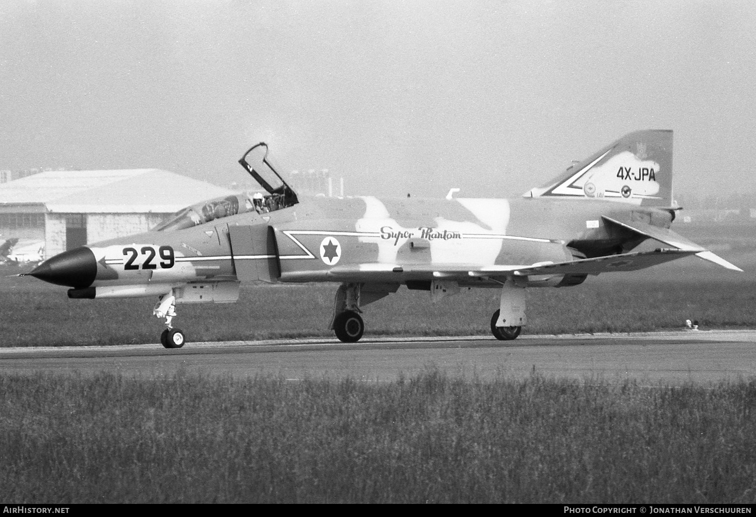 Aircraft Photo of 4X-JPA | McDonnell Douglas F-4E Super Phantom | Israel - Air Force | AirHistory.net #239692