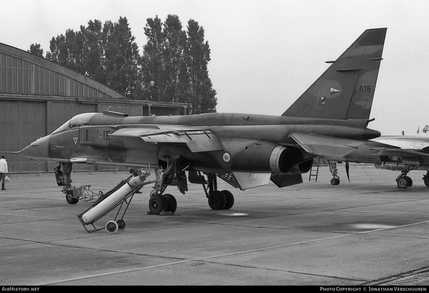 Aircraft Photo of A15 | Sepecat Jaguar A | France - Air Force | AirHistory.net #239703