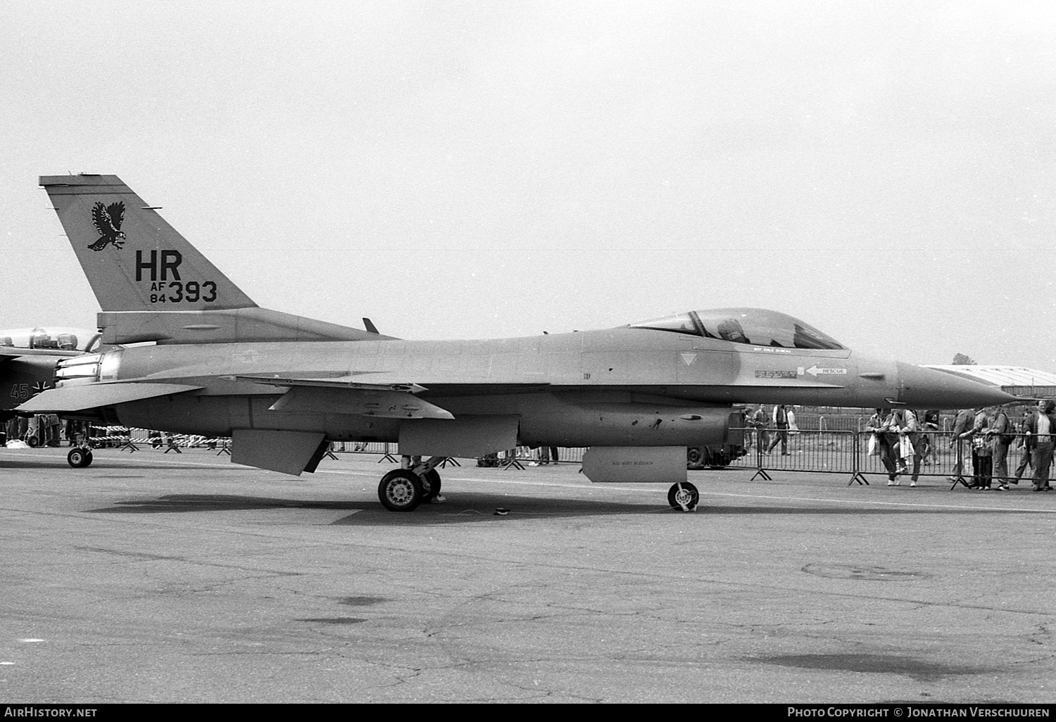 Aircraft Photo of 84-1393 / AF84-393 | General Dynamics F-16C Fighting Falcon | USA - Air Force | AirHistory.net #239712