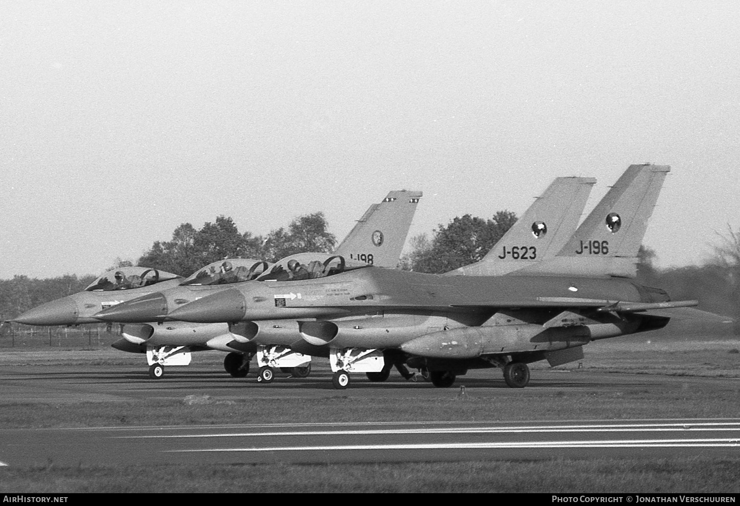 Aircraft Photo of J-196 | General Dynamics F-16A Fighting Falcon | Netherlands - Air Force | AirHistory.net #239722