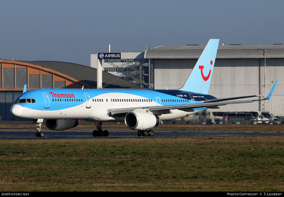 Aircraft Photo of G-OOBA | Boeing 757-28A | Thomson Airways | AirHistory.net #239726