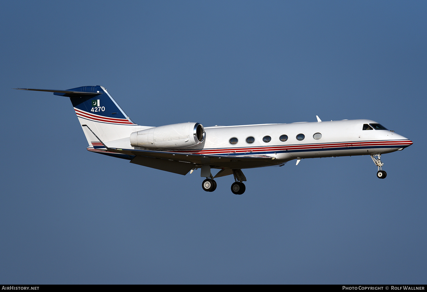 Aircraft Photo of 4270 | Gulfstream Aerospace G-IV-X Gulfstream G450 | Pakistan - Army | AirHistory.net #239736